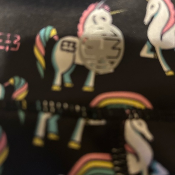 Colorful Unicorn Print Women's Shorts - Picture 2 of 4